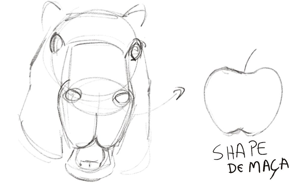 Shape de maçã