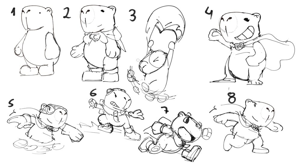 Folha de poses 02